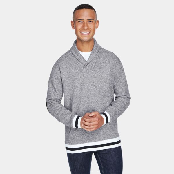 Adult Peppered Fleece Shawl Collar Thumbnail