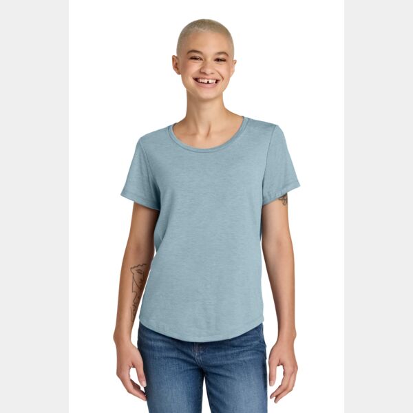 Women's Relaxed Tri Blend Scoop Neck Tee Thumbnail