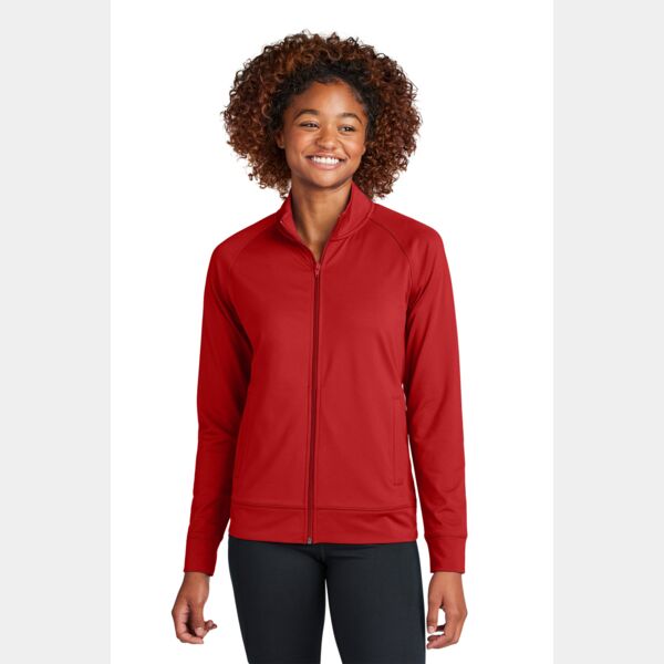Women's Sport Wick ® Stretch Full Zip Cadet Jacket Thumbnail
