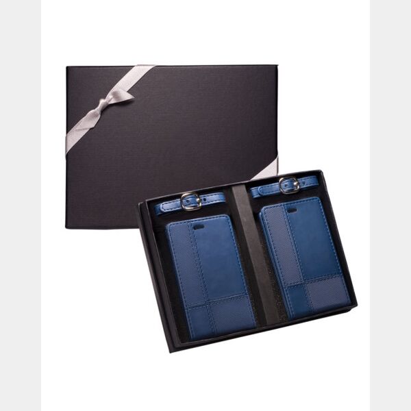 Tuscany™ Duo-Textured Luggage Tags Gift Set Thumbnail