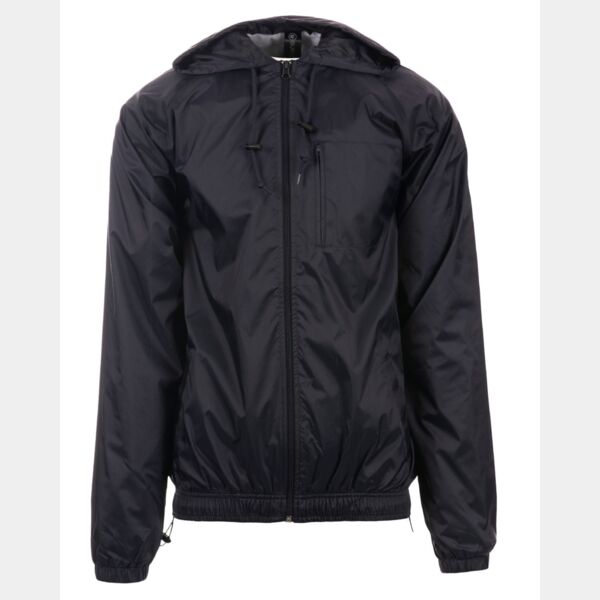Men's Nylon Hooded Coaches Jacket Thumbnail