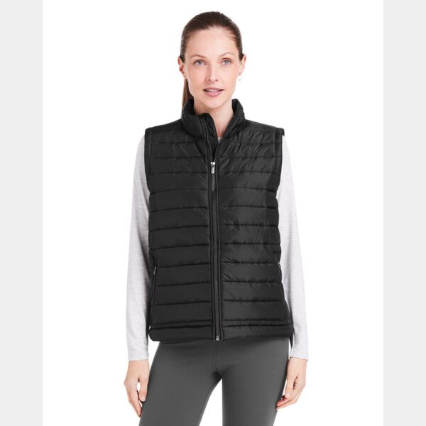 Ladies' Quilted Puffer Vest Thumbnail