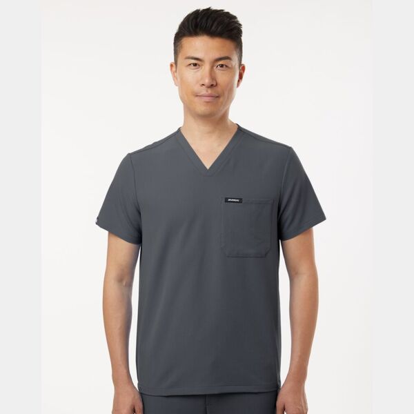 Men's Holmes Everyday 1-Pocket Scrub V-Neck Top Thumbnail