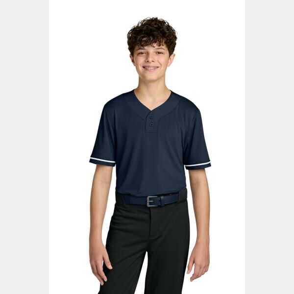 Youth Select 2 Button Baseball Jersey Thumbnail