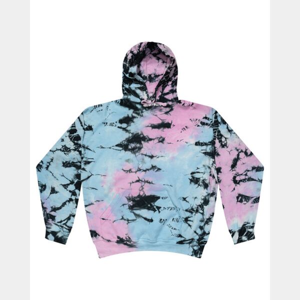 Adult Tie-Dyed Pullover Hooded Sweatshirt Thumbnail