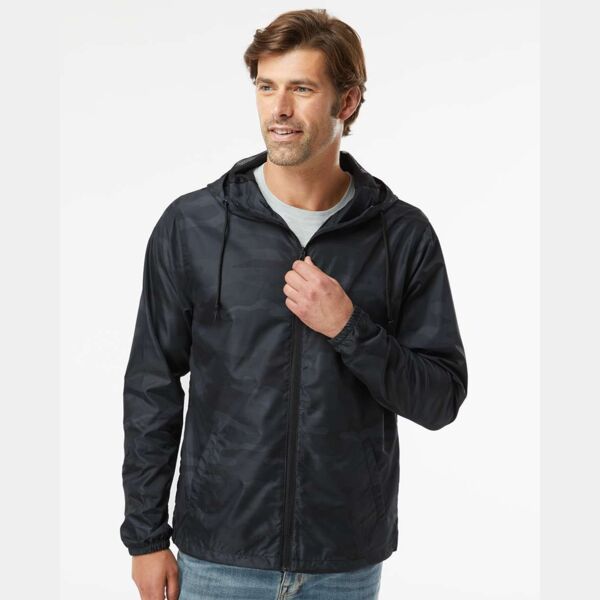 Men's Lightweight Windbreaker Full-Zip Jacket Thumbnail