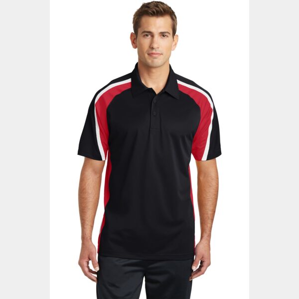 Tricolor Micropique Sport Wick ® Polo Thumbnail