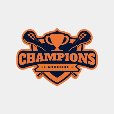 Champions Lacrosse Logo Template Thumbnail