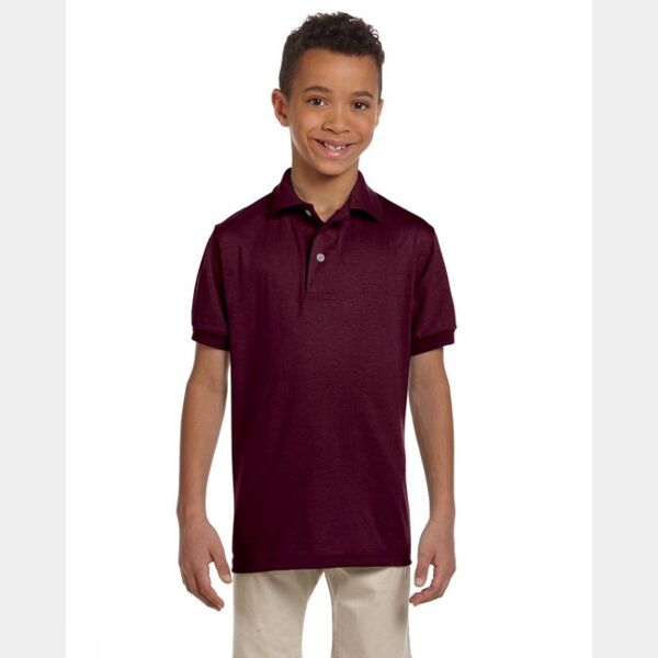 Youth 5.6 oz., 50/50 Jersey Polo with SpotShield™ Thumbnail