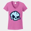 Ladies Heavy Cotton ™ 100% Cotton V Neck T Shirt Thumbnail