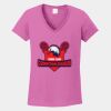 Ladies Heavy Cotton ™ 100% Cotton V Neck T Shirt Thumbnail
