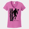 Ladies Heavy Cotton ™ 100% Cotton V Neck T Shirt Thumbnail